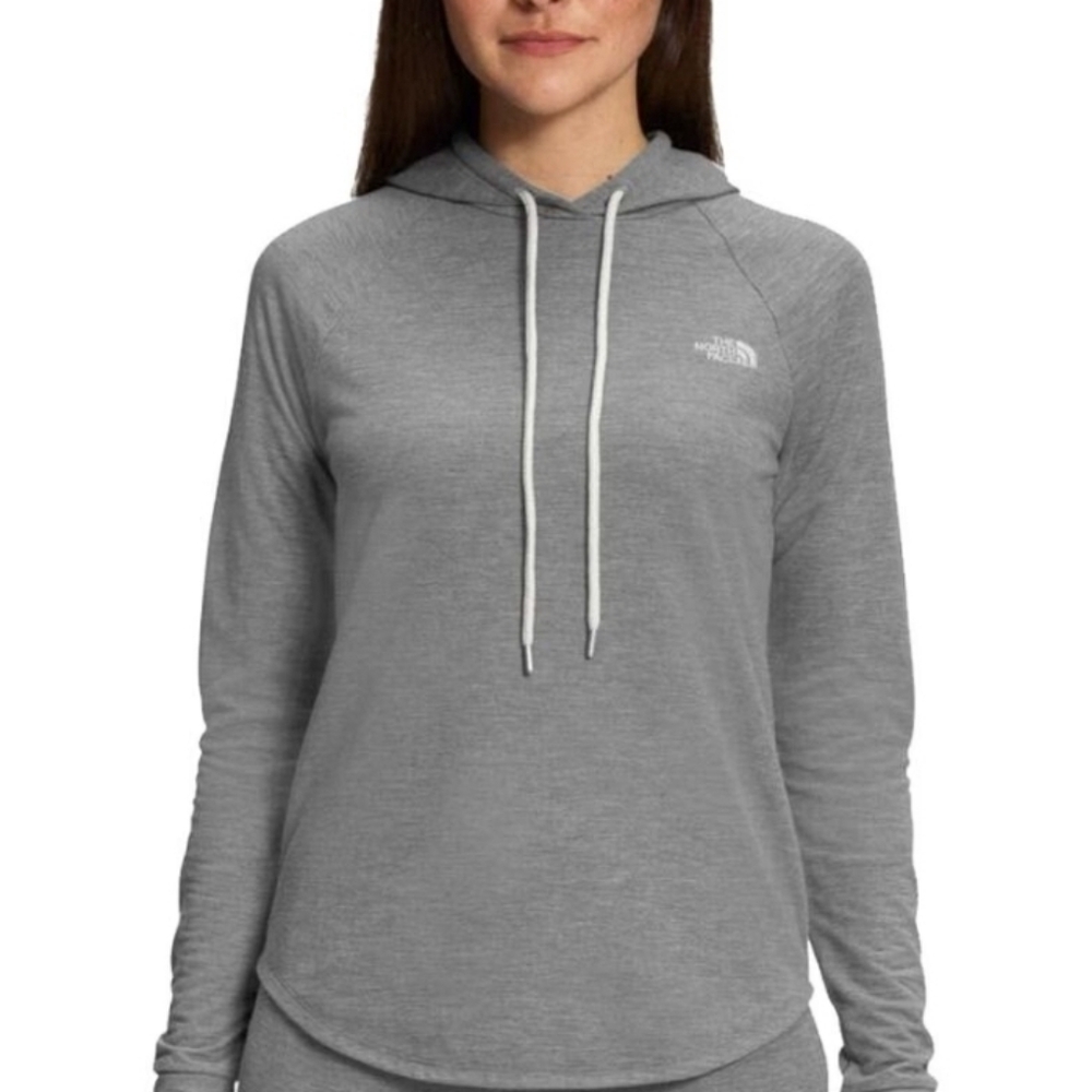 The North Face Heather Gray Pullover Hoodie